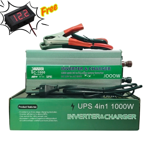 1000W Ups Inverter With 10A Battery Charging system Full AutoCut